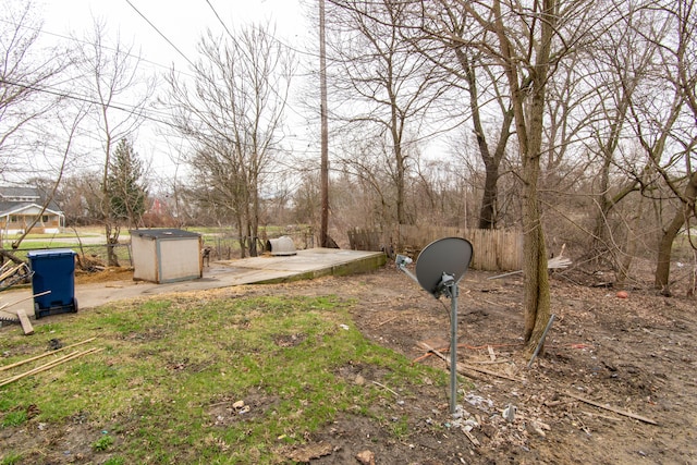 view of yard