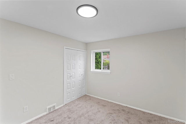 3761 Campbell St, Dearborn, MI 48124 - unfurnished bedroom with carpet floors and a closet