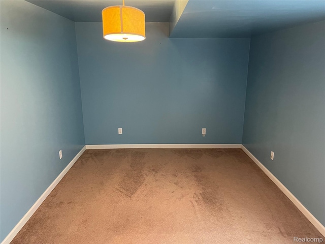 5652 N Lake Dr, Kimball, MI 48074 - unfurnished room with carpet floors and baseboards