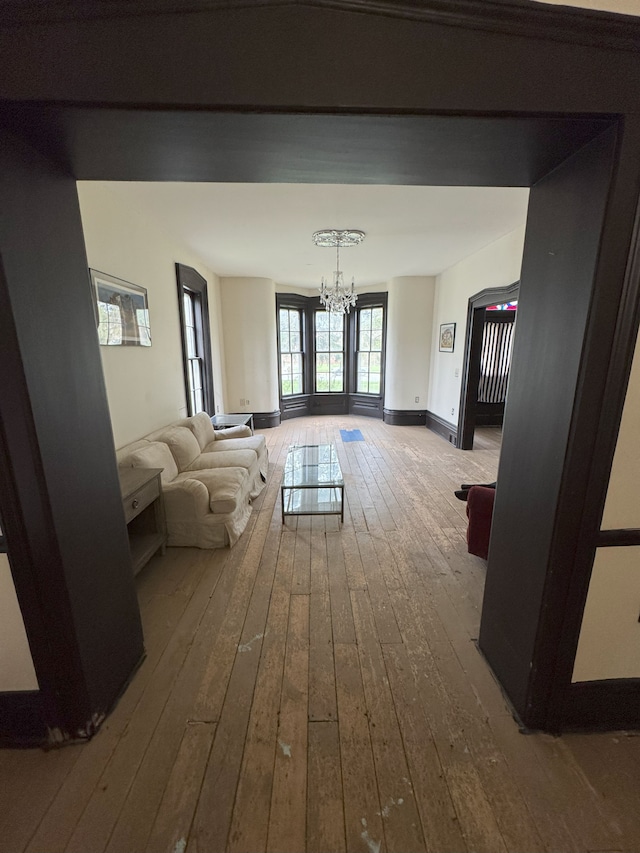 8083 S State Rd, Goodrich, MI 48438 - view of swimming pool featuring a chandelier