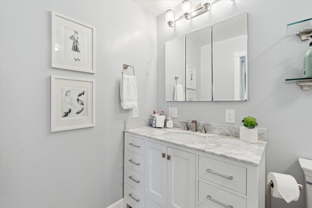 2510 Ruth Dr, Fenton, MI 48430 - bathroom featuring vanity and toilet