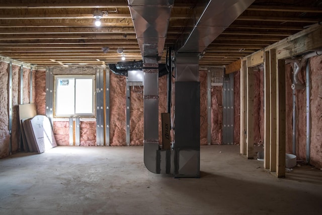 1024 Clinton Ave, Kalamazoo, MI 49001 - basement featuring heating unit