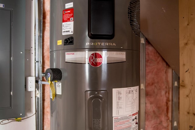 1024 Clinton Ave, Kalamazoo, MI 49001 - utility room with water heater