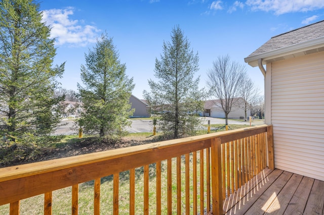816 Tioga Park, Big Rapids, MI 49307 - view of deck