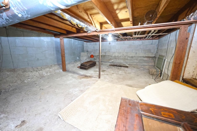 69369 Oak St, Benton Harbor, MI 49022 - view of unfinished below grade area