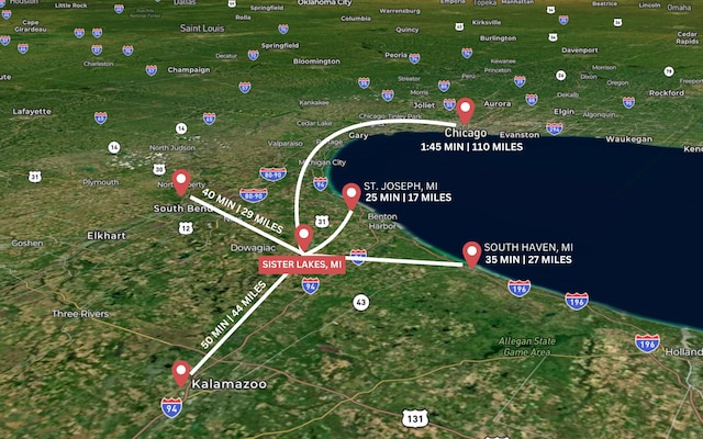 69369 Oak St, Benton Harbor, MI 49022 - map