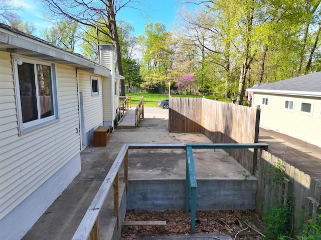 69369 Oak St, Benton Harbor, MI 49022 - view of yard featuring fence