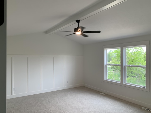 1060 N Wahington St, Lowell, MI 49331 - empty room featuring light colored carpet and a ceiling fan