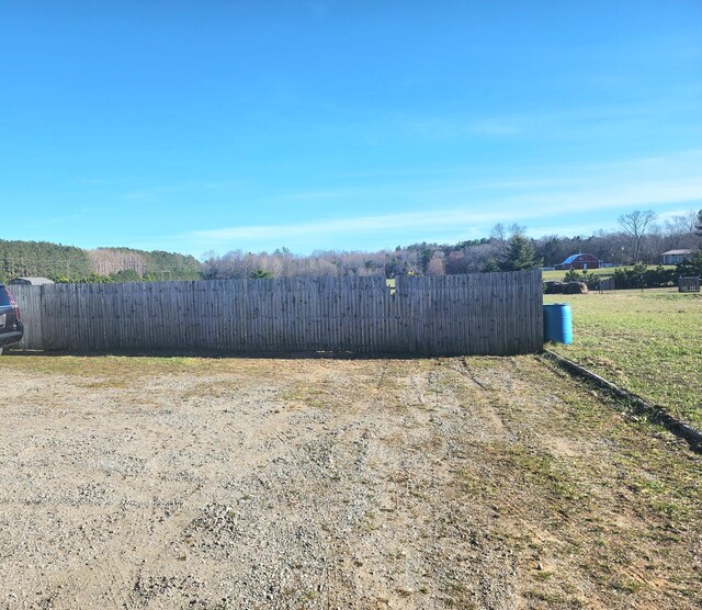 6039 W Morris Lake Rd, Mears, MI 49436 - view of yard with fence