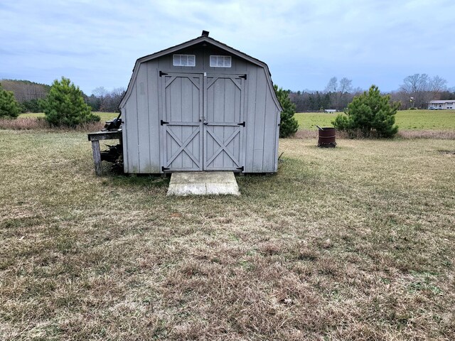 6039 W Morris Lake Rd, Mears, MI 49436 - view of shed