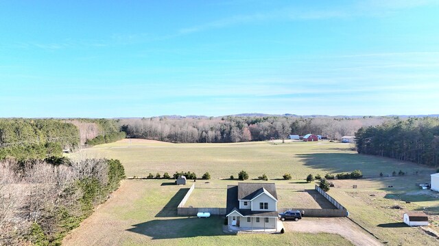 6039 W Morris Lake Rd, Mears, MI 49436 - bird's eye view featuring a rural view