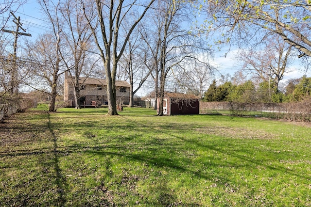 20100 Wick Rd, Taylor, MI 48180 - view of yard featuring a storage shed and an outdoor structure