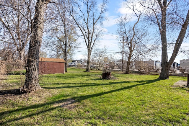 20100 Wick Rd, Taylor, MI 48180 - view of yard featuring an outdoor structure