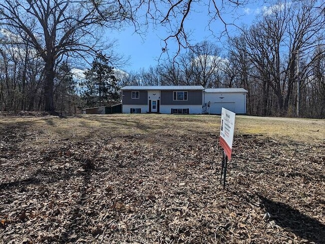 view of bi-level home