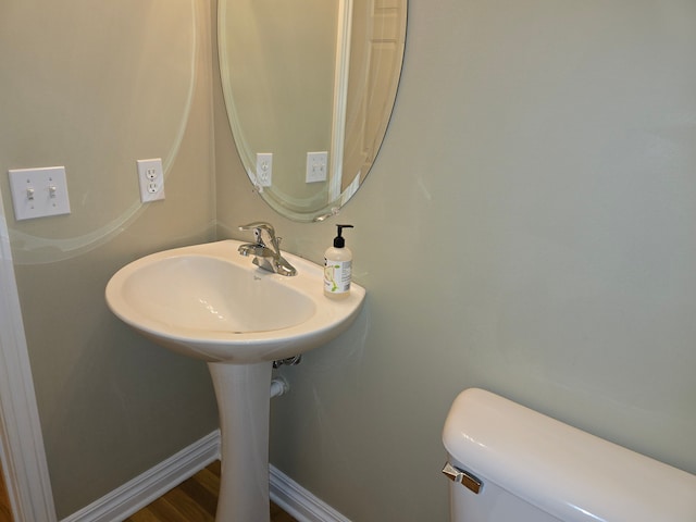 45645 Graystone Ln, Canton, MI 48187 - bathroom with toilet and baseboards