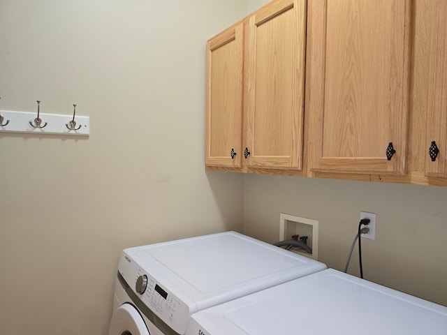 45645 Graystone Ln, Canton, MI 48187 - laundry room with cabinet space and separate washer and dryer
