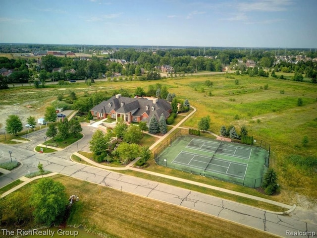 45645 Graystone Ln, Canton, MI 48187 - drone / aerial view of a tree filled landscape