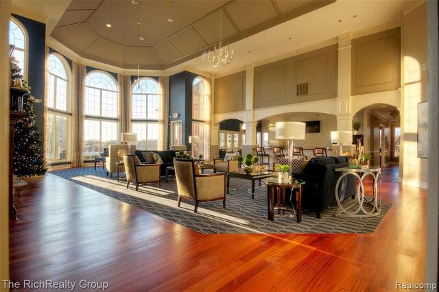 45645 Graystone Ln, Canton, MI 48187 - lobby featuring a high ceiling