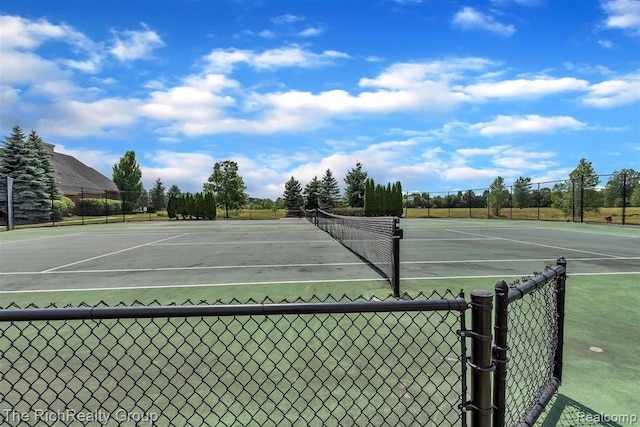 45645 Graystone Ln, Canton, MI 48187 - view of tennis court with community basketball court