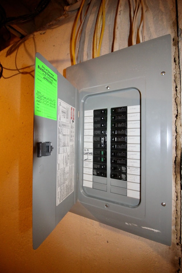 utilities with electric panel
