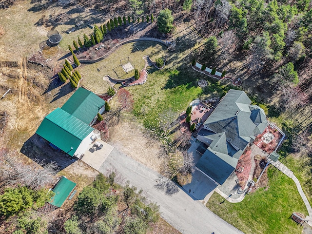 drone / aerial view