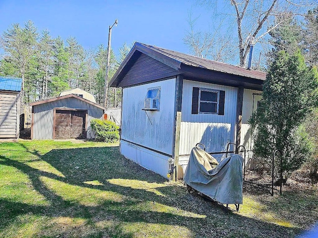 1786 S Camp Ave, White Cloud, MI 49349 - view of outbuilding featuring an outbuilding