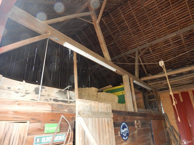 view of stable