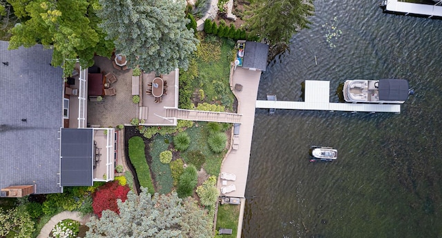 drone / aerial view