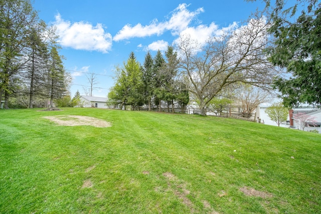 8825 Mills Rd, Manitou Beach, MI 49253 - view of yard