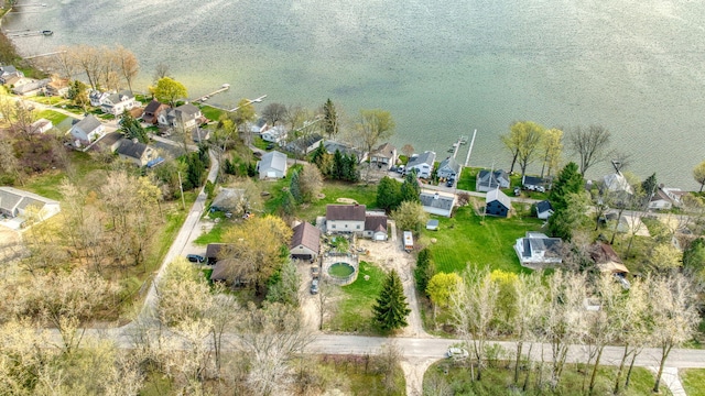 8825 Mills Rd, Manitou Beach, MI 49253 - aerial perspective of suburban area