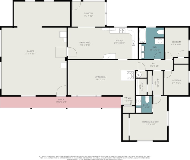 4345 W Mcnally Rd, Coleman, MI 48618 - floor plan