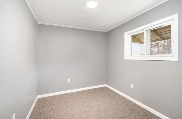 4345 W Mcnally Rd, Coleman, MI 48618 - empty room featuring carpet floors and baseboards