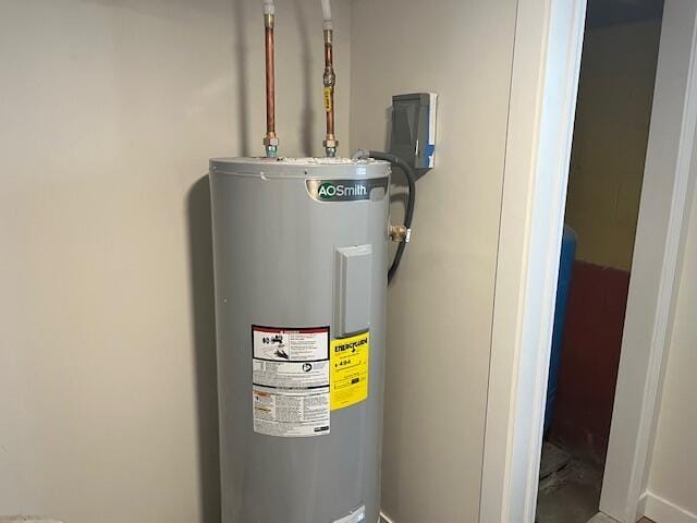 utilities featuring water heater