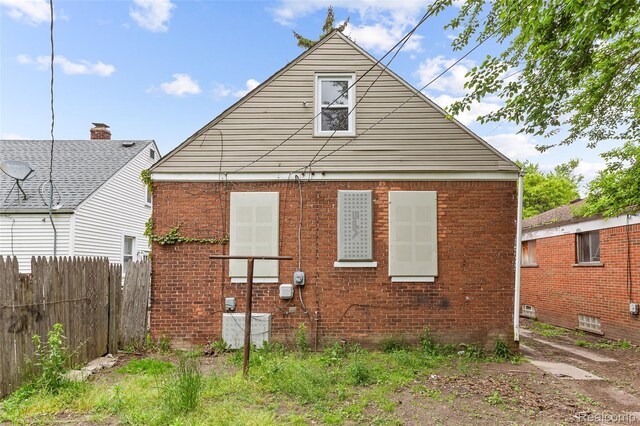 14919 Lesure St, Detroit, MI 48227 - rear view of house with brick siding