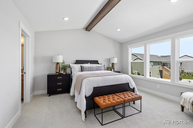 12580 Riverton Rd, Grand Haven, MI 49417 - bedroom with recessed lighting and light colored carpet