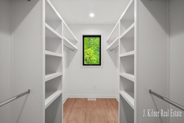 9465 Wabasis Pointe Dr NE, Greenville, MI 48838 - spacious closet featuring light wood-style floors