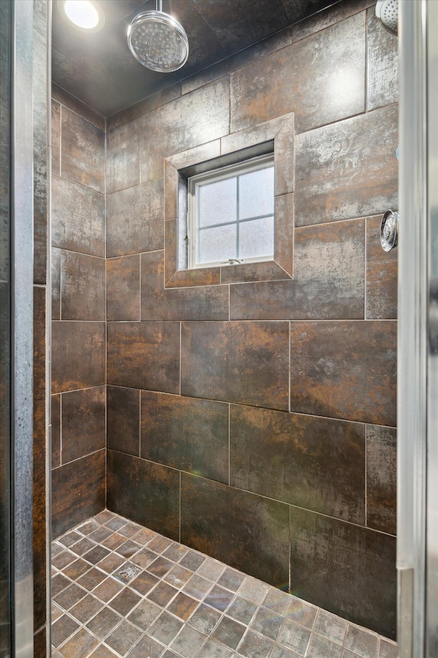 17867 K-Line Way, Marshall, MI 49068 - bathroom with a tile shower