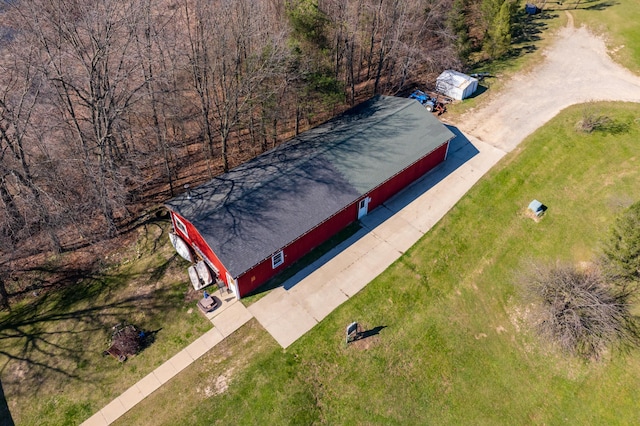 drone / aerial view