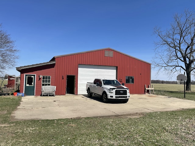 7801 S Lucas Rd, Mcbain, MI 49657 - view of outbuilding featuring an outdoor structure