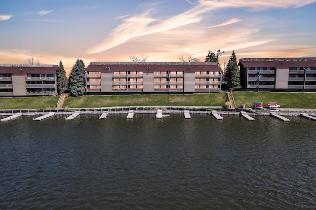 property view of water