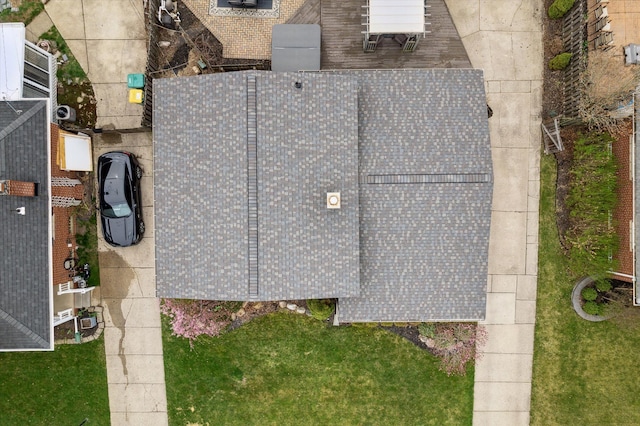drone / aerial view