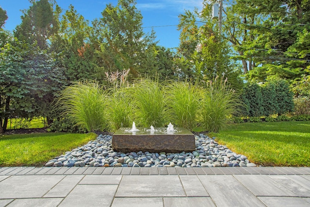 surrounding community featuring a yard