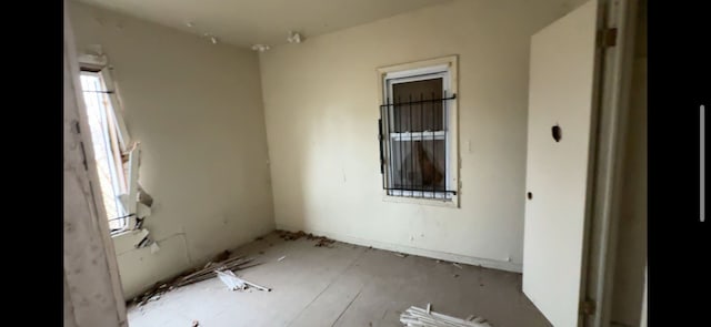 view of empty room
