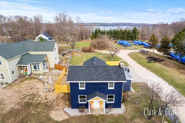 drone / aerial view