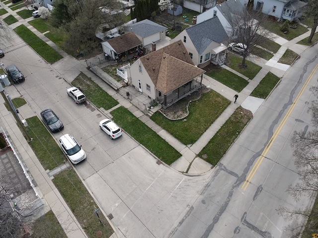 2011 Goddard Rd, Lincoln Park, MI 48146 - birds eye view of property featuring a residential view