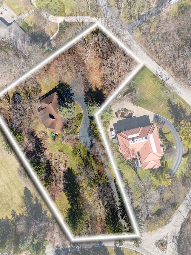 drone / aerial view