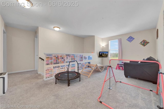 51306 Kirby Dr, Chesterfield, MI 48047 - carpeted living room featuring baseboards