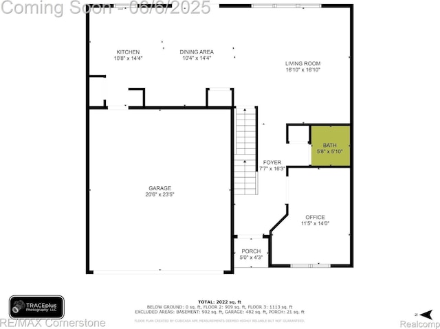 51306 Kirby Dr, Chesterfield, MI 48047 - floor plan / room layout