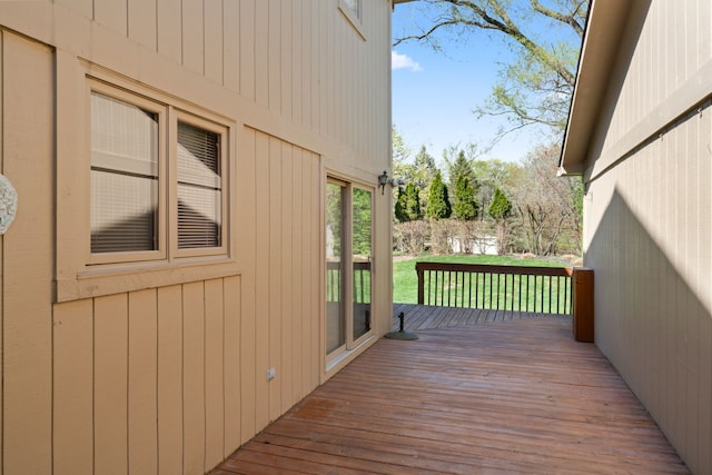 view of deck