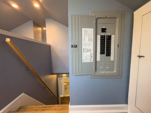 utilities with electric panel